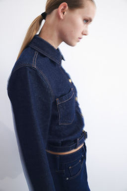 Camisa denim - H&m фото 5