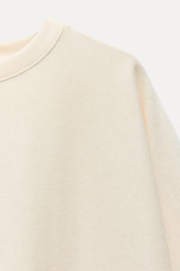 SHORT SLEEVE OVERSIZE SWEATSHIRT - Zara фото 7