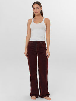 Джинсы женские коричневые - Mark formelle фото 5