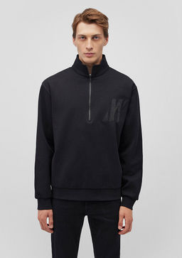 Mavi Pro Yar? Fermuarl? Siyah Sweatshirt  фото 4