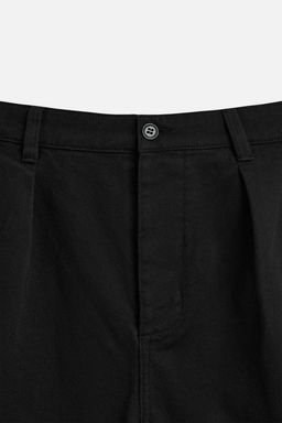 RELAXED FIT BERMUDA SHORTS WITH PLEATS - Zara фото 8
