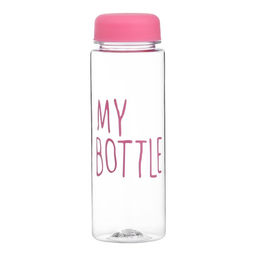 Бутылка для воды My bottle, 500 мл, 19×6 см, мешок в комплекте, МИКС