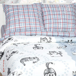 Мейсон 1,5 сп./Пододеяльник: 1 шт. - 215*145; Простыня: 1 шт. - 214*150; Наволочка: 2 шт. - 70*70; Поплин детский - Артпостель фото 2