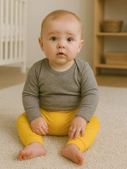 Ползункиштанишки короткие желтые