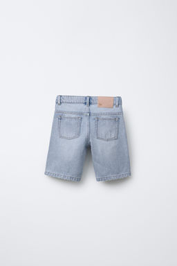 ORIGINAL FIT DENIM BERMUDA SHORTS - Zara фото 2