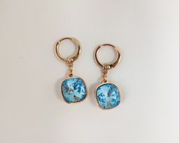 Серьги с кристаллами Swarovski