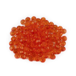 Бусина Zlatka акрил ABR 8 мм 25 г 150 оранжевый