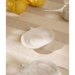 Тарелка SL Home «Осенний бриз», 13×11 см, доломит, белая