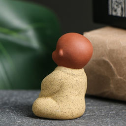 Цена за 2 шт. Фигурка керамика TAKE IT EASY «Маленький Будда», 5×4 см, МИКС