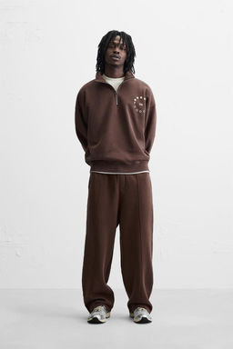 WASHED JOGGERS WITH SEAMS