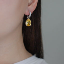 Серьги Арт. 3V-3422-W - MyGemma фото 2