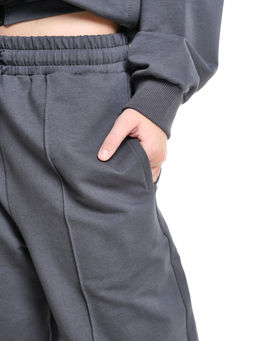 Брюки для девочки 22-7665 графит - Mini maxi фото 8