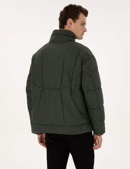 Koyu Haki Oversize Mont - Pierre cardin фото 5