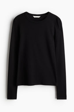 Camiseta de manga larga en punto - H&m фото 11