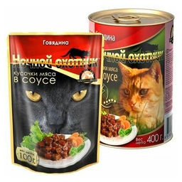 Ночной охотник пауч 100 г. в Соусе Говядина 4607026709168