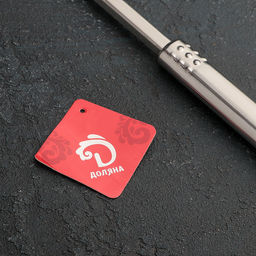 Ложка гарнирная из нержавеющей стали Доляна Стандарт, 50 мл, h=31 см, цвет серебряный  фото 2