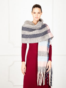 Палантин жен. шерсть+акр 50х190 LDB69-499-12 - Labbra фото 9