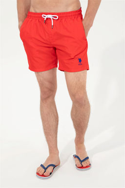 U. S. Polo Assn Мужские красные шорты для плавания - U.s. polo assn фото 7