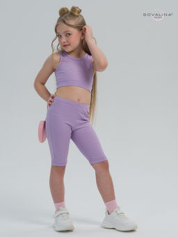 Костюм Тренд лапша лаванда - Sovalina фото 5