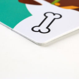 Коврик под миску нескользящий Такса, 43х28 см - Пушистое счастье фото 10