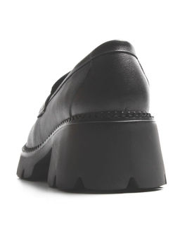 03-5938 BLACK Лоферы женские (натуральная кожа) - Фабричный китай фото 7