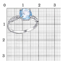 КОЛЬЦО 23110162ДТг - Красная пресня фото 2