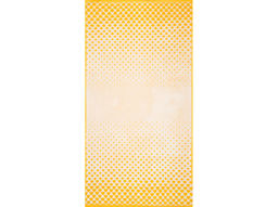 Полотенце махровое 6с102.413ж1 Градиент сердца(т.желтый4) 81х160см