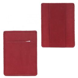 Обложка пропуск/карточка/проездной Croco-фк-1000 натуральная кожа бордо шора (1005) 218642