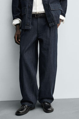 BARREL FIT DENIM CHINOS - Zara фото 5