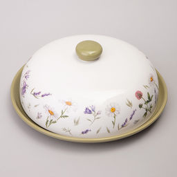 Блюдо для блинов "Flower story" 23*10 см 358-2185 /АРТИ-М/