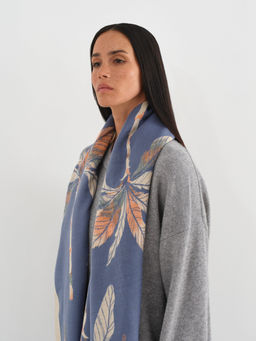 Conso/KSP 230312 - blue Палантин