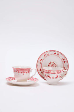 Y?lbas? 2 Kisilik Desenli Kahve Fincan? Tak?m? 90 CC TPHAW26KFC00000 - Trendyolmilla фото 2