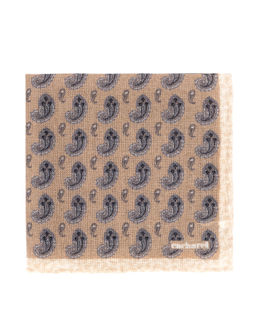 Светло-коричневый шерстяной платок - Cacharel фото 3