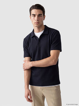 Polo Yaka Triko Erkek Ti??rt