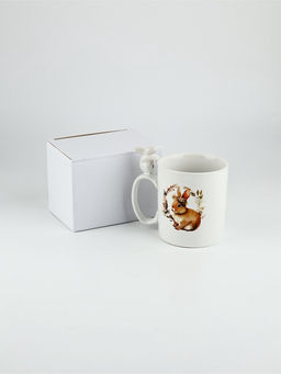 Кружка керамическая Зайка, 400 мл - Дорого внимание фото 5