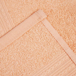 Полотенце махровое 70х140 см, персик, 440 г/м2, хлопок 100% - Simaland фото 3