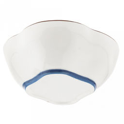 Ночная фиалка Салатник фарфоровый 200мл, 9,8х9,8х4,5см, с деколью, форма цветок, отводка (Китай) - Домашняя мода фото 5