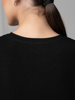 Футболка унисекс Оверсайз, цв. Черный