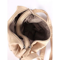 Сумка женская искусственная кожа Guecca-108, 2отд, плечевой ремень, св.бежевый SALE 264030 - Adelia фото 3