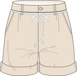 ШОРТЫ ЖЕНСКИЕ арт. 1900W-45098.1F-132