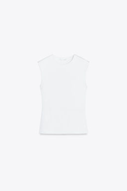 SLEEVELESS KNIT TOP - Zara фото 8