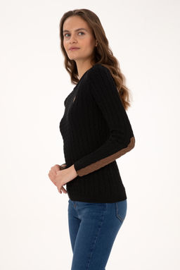 Kad_n Siyah Basic Kazak - U.s. polo assn фото 3