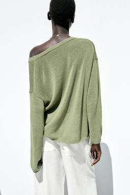 RUSTIC KNIT SWEATER - Zara фото 5