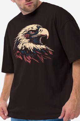 Футболка унисекс оверсайз Happy Fox