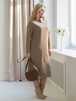 Платье 1290 песочный