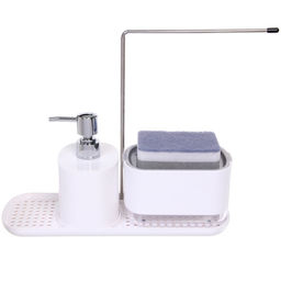 Подставка под губку с дозатором 300мл. 31х10,7х16 1884