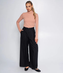 Водолазка #КТ6021, пудровый