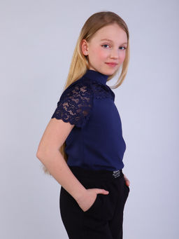 Джемпер Ася синий, ДЖ-38-2 - От егорки до егора фото 8