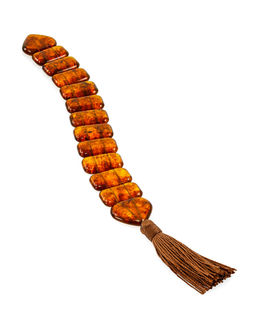 Четки перекидные из формованного янтаря цвета