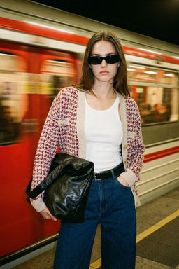 Bej Genis Kal?p Triko H?rka TWOAW22HI0268